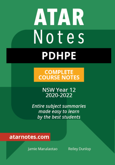 HSC Year 12 PDHPE Notes