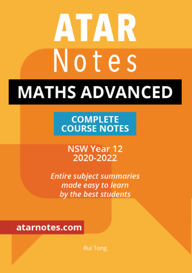 HSC Year 12 Mathematics Advanced Notes