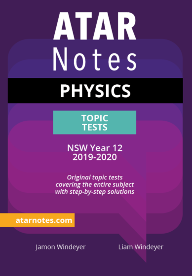 Year 12 Physics Topic Tests