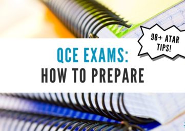 Tips for ATAR exams - QCE exams