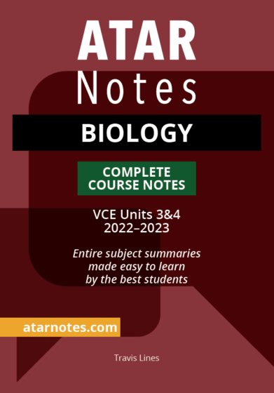 VCE Biology 3&4 Notes Cover