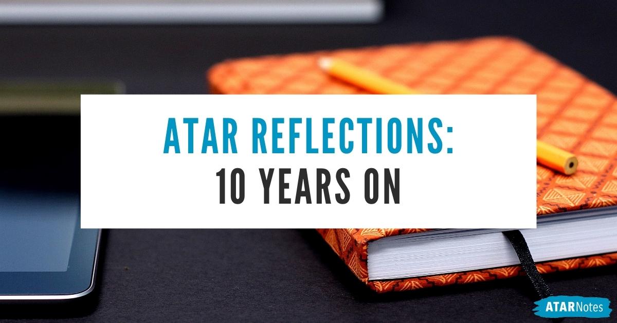The perspectives and ATAR reflections from a past Year 12 student.